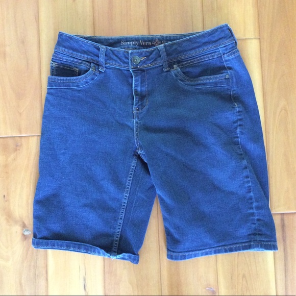 Vera Wang Pants - Simply Vera Bermuda jean shorts size 8